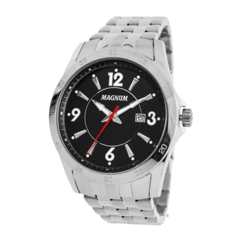 Relógio Magnum Prateado MA33040T - comprar online