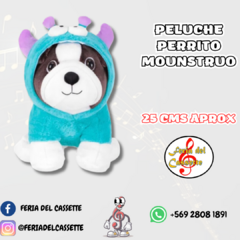 Peluche Perrito Mounstruo