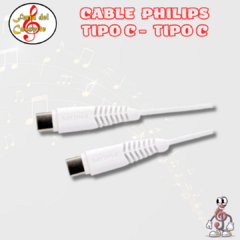 Cable Tipo C a Tipo C marca Philips - comprar online