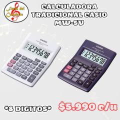 Calculadora Tradicional Casio MW-5V