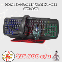 Combo Gamer Xtrike-Me CM-406 - comprar online