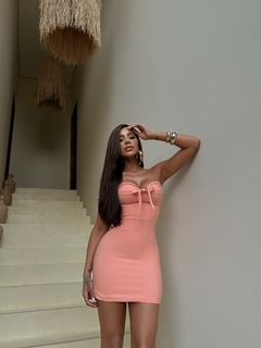 Vestido Ceci Coral - Singular Fashion - by Thami