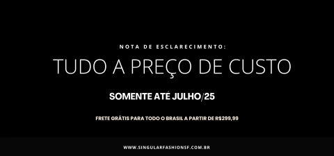 Imagem do banner rotativo Singular Fashion - by Thami