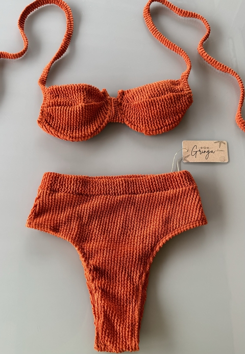 Hot Pants Mônaco Laranja