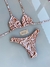 Conjunto Zebra Nude Asa Delta - Gringa