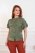 Camisa cargo Luana Verde Militar