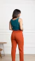 Regata Alice Decote V Verde Petróleo - Shop Emme: Alfaiataria Feminina e Workwear Elegante