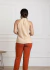 Regata Gola Alta Angélica Nude - Shop Emme: Alfaiataria Feminina e Workwear Elegante