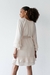 Vestido Curto Babados Creme - loja online