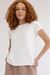 Blusa Manga Tulipa Off White