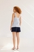 Regata Linho Pala Azul Claro - Shop Emme: Alfaiataria Feminina e Workwear Elegante