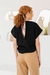 Blusa Rebeca Preta - Shop Emme: Alfaiataria Feminina e Workwear Elegante