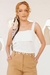 Regata Linho Pala Off White