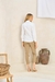 Camisa Tricoline Branca - Shop Emme: Alfaiataria Feminina e Workwear Elegante