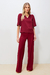 Blusa Bia Bordô - Shop Emme: Alfaiataria Feminina e Workwear Elegante