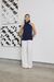 Regata Charlotte Azul marinho - Shop Emme: Alfaiataria Feminina e Workwear Elegante