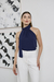 Regata Charlotte Azul marinho - comprar online