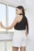 Short Aurora Off White - Shop Emme: Alfaiataria Feminina e Workwear Elegante