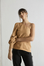Blusa Um Ombro Francine Bege na internet