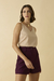 Regata Alice Decote V Nude - comprar online