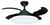 Ventilador Led 428 B Negro Dim C/Control 3 Temperaturas Led (3000k/4000k/6000k) 4 Aspas Retractiles 6 Velocidades (36W) - comprar online