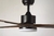 Ventilador Led 526 Negro + Madera WIFI Dim C/Control 3 Temperaturas Led (3000k/4000k/6000k) 3 Aspas Laftdren (24W) - Luminocity - Iluminación Decorativa y Profesional