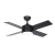 Ventilador Led 441 B Negro Dim C/Control 3 Temperaturas Led (3000k/4000k/6000k) Funcion Invierno 4 Aspas Laftdren (24W)