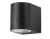 Aplique Exterior Unidireccional Cilindrico Gu10 Negro 1L Aluminio Inter - tienda online