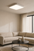 APLIQUE PLAFON LED GALACTIC CUADRADO LUZ DINAMICA CALIDO/NEUTRO/FRIO BLANCO 50X50mm (45W) - comprar online