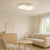 Aplique de Techo Deco Coral Redondo Blanco Luz Dinamica Calida/Neutra/Fria - comprar online