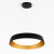 COLGANTE LED BELA REDONDO LUZ DINAMICA CALIDO/NEUTRO/FRIO NEGRO Y ORO Ø520mm (28W) en internet