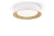 APLIQUE PLAFON LED DAKOTA REDONDO LUZ DINAMICA CALIDO/NEUTRO BLANCO Y MADERA Ø500mm (24W) - Luminocity - Iluminación Decorativa y Profesional
