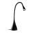 Velador De Mesa Led Flexible 3,5W Negro