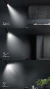 CABEZAL LED MEX 18W CALIDO 3000K LENTE AJUSTABLE 15-24-36° NEGRO - tienda online