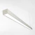 Luminaria Lineal LED 2x18W Blanco para Tubo en internet