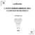 Luminaria Exterior Exo 2L Gris Gu10 - Luminocity - Iluminación Decorativa y Profesional