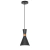 Colgante Led Liby 1 Negro Ø16cm E27