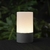 Velador portatil exterior Glas calido dimerizable (3W)
