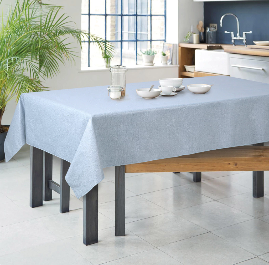 Mantel Cuerina Azul