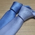 Gravata Slim Fit (5,5cm), 100% Poliéster, 1.200 Fios - Azul
