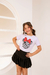Conjunto saia Minnie
