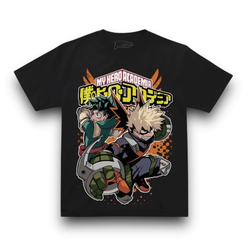 PLAYERA “BAKUGO Y MIDORIYA” - comprar en línea