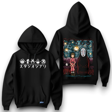 HOODIE “GHIBLI VAN GHOGH" - comprar en línea