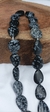 Fio de Pedra- Obsidiana Flocos de Neve