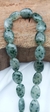 Fio de pedra - Jade Mesclada Verde