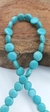 Fio de Pedra - Howlita Azul