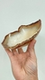 Bacia de Pedra com Borda de Ouro - loja online