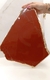 Chapa Jaspe Vermelho com borda Dourada - comprar online