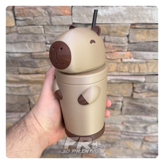 Vaso de Milkshake Capibara