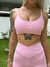 Top Torcido Rosa